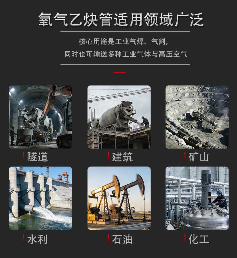 氧氣乙炔管適用領域 氧氣乙炔管適用領域